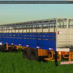 livestock cage 2 axles v1.0 fs22 2