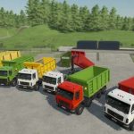 maz 6516 pack v1.1 fs22 6