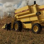 new holland tx32 corn cutter v1.0 fs22 4