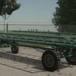 old bale trailer v1.0 fs22 2