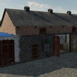 old pigsty with garage v1.0 fs22 2