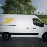 renault master iv la poste v2.0 fs22 1