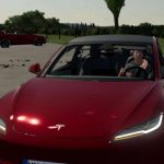 tesla model 3 2024 long range v1.0.3 fs22 2