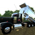 tri states 1990 western star 4964 dump truck v1.0 fs22 6