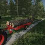 woodtrailer v1.0 fs22 1