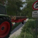 woodtrailer v1.0 fs22 2