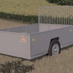 2 wheel trailer v1.0 fs22 2