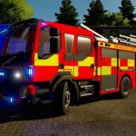 2017 volvo fl uk fire service v1.0 fs22 2