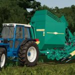 armer salmon beaver 2 row beet harvester v1.0 fs22 2