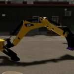 backhoe for tractor 3 point hitch beta v1.0 fs22 3