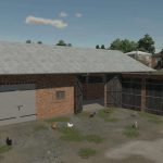 barn with garage and chicken coop v1.0 fs22 4