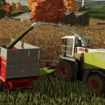 broughan 1 axle grain silage trailer v1.0 fs22 2