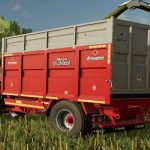 broughan 1 axle grain silage trailer v1.0 fs22 3