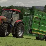 broughan 1 axle grain silage trailer v1.0 fs22 4