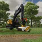 cysgtools em097t excavator mower v1.0 fs22 1