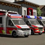 fahrtec rtw rettungsdienst ostbeck skin v1.0 fs22 3