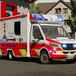 fahrtec rtw rettungsdienst ostbeck skin v1.0 fs22 5