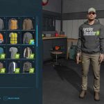 farming simulator 25 clothing v1.0 fs22 2