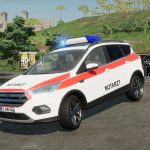 ford kuga mk2f 2016 german emergency doctor skin v1.0 fs22 2