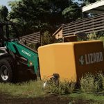 frontloader lizard barrel v1.0 fs22 2