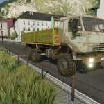 kamaz 43118 truck 2B trailer v1.0.1.3 fs22 1