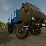 kamaz 43118 truck 2B trailer v1.0.1.3 fs22 4