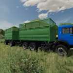 kamaz 4528 grain carrier 2Btrailer v1.0.1.5 fs22 1