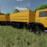 kamaz 4528 grain carrier 2Btrailer v1.0.1.5 fs22 4