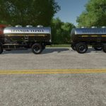 kamaz 53605 tank v1.0.0.1 fs22 2