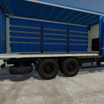 kamaz 6520 curtain 2Btandem trailer v1.0 fs22 3