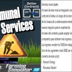 kommunal services versiOn en espaNol v1.0 fs22 2