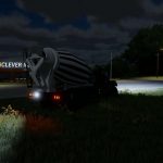 kraz 255b concrete mixer v2.0 fs22 4