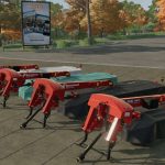 kuhn kverneland mower pack v1.0 fs22 2