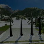 large wind turbine v1.0 fs22 2