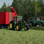 lizard 20t silage trailer v1.0 fs22 1