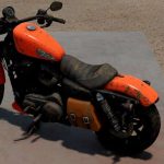 lizard xl883n sportster iron v1.0 fs22 1