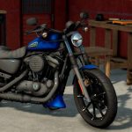 lizard xl883n sportster iron v1.0 fs22 2