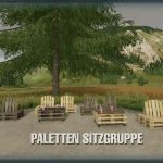 pallet seating group v1.0 fs22 2