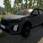 peugeot e 2008 2024 v1.0 fs22 2