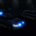 vw passat b8 police hamburg and customs skins v1.0 fs22 1