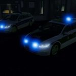 vw passat b8 police hamburg and customs skins v1.0 fs22 2