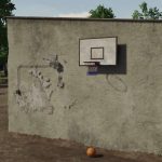 wall mounted basketball basket v1.0 fs22 2