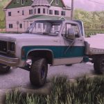 1974 chevy k30 single rear wheel flatbed v1.0 fs22 10