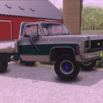 1974 chevy k30 single rear wheel flatbed v1.0 fs22 7