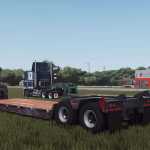 2 axle lowboy v2.0 fs22 1