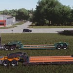 2 axle lowboy v2.0 fs22 3