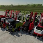 Round Balers Pack With Windrower v1.0 FS22 5