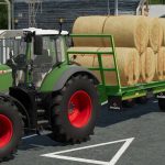 broughan 28 foot high bed trailer v1.0 fs22 4