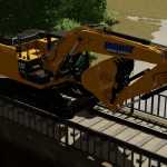 caterpillar 323e hi rail v1.0 fs22 1