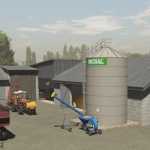 cowshed with garage v1.0 fs22 1 1